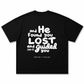 The Guided Verse Oversized Tee | Black