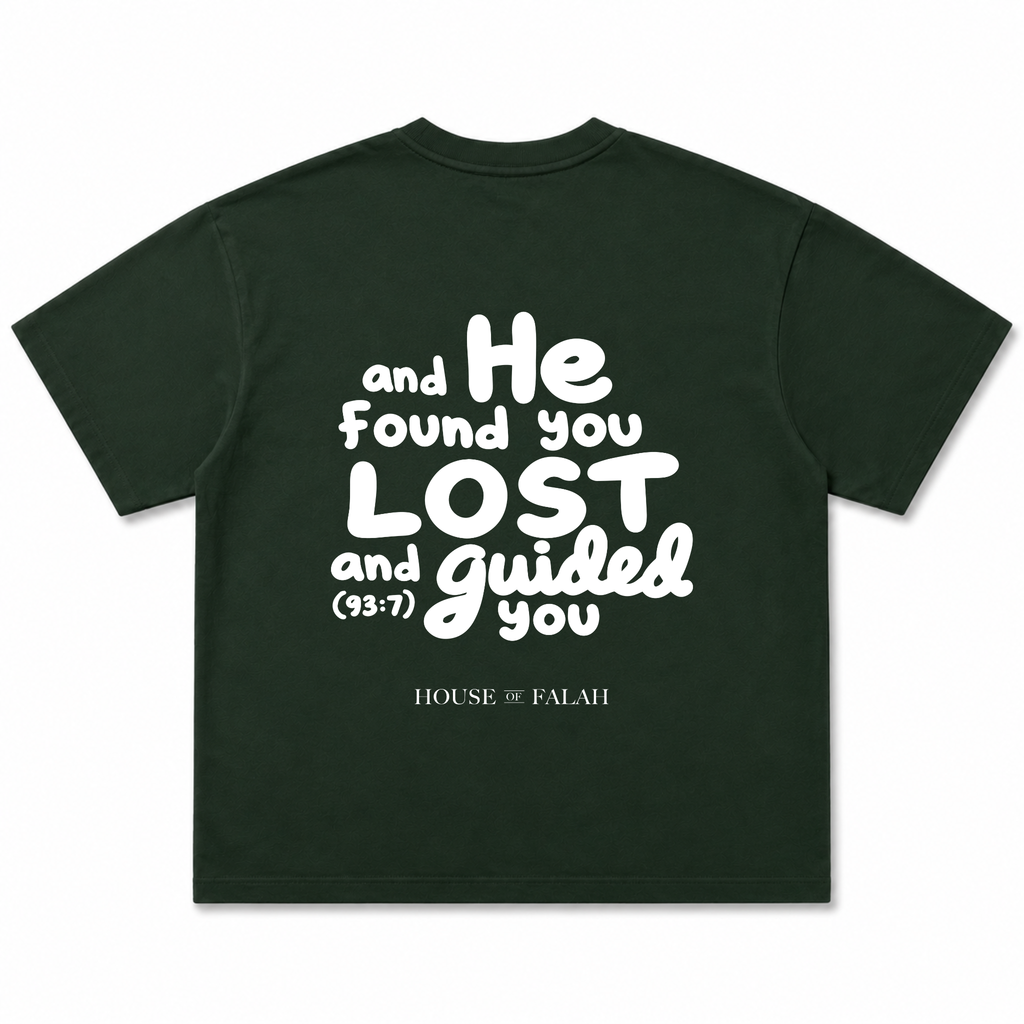 The Guided Verse Oversized Tee | Green