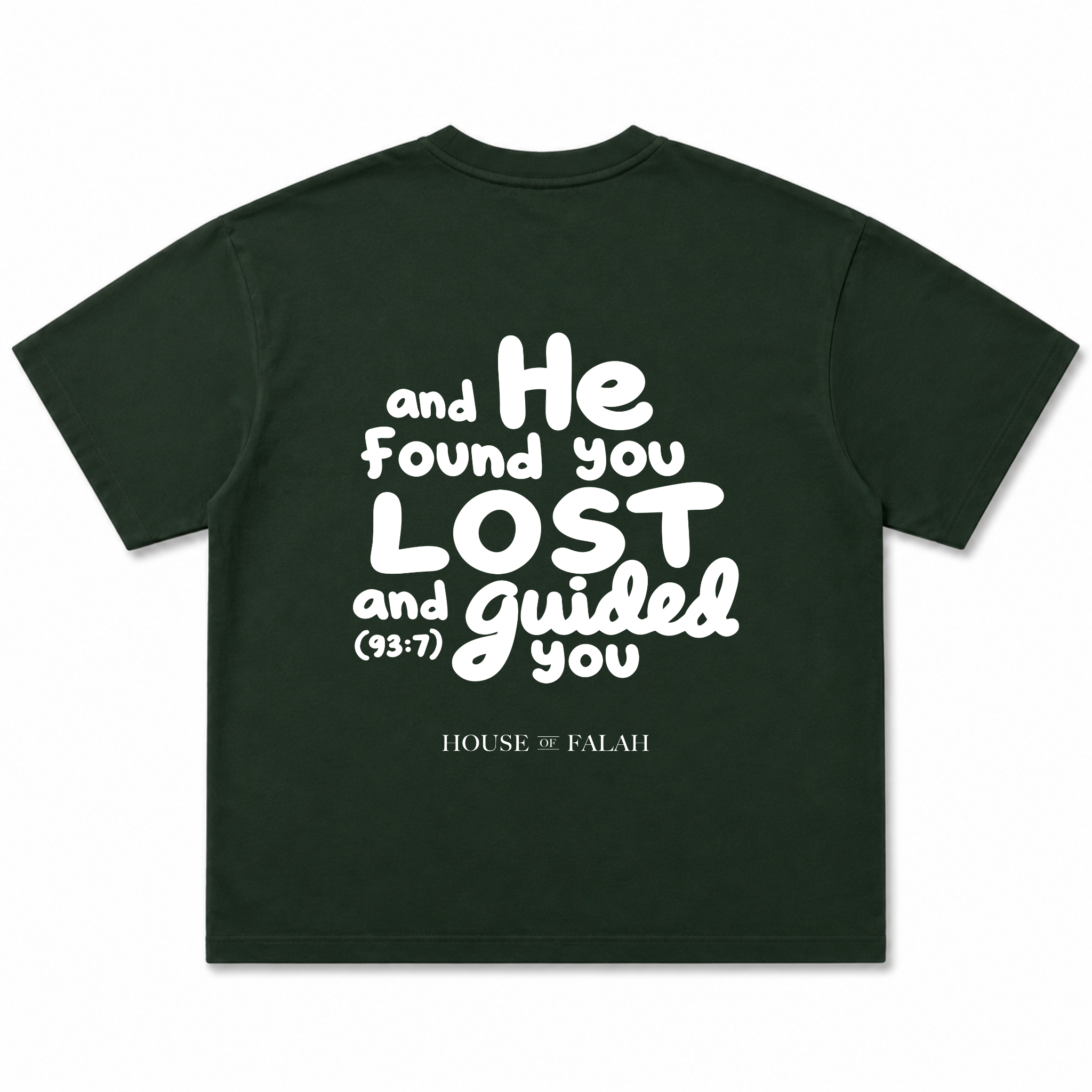 The Guided Verse Oversized Tee | Green