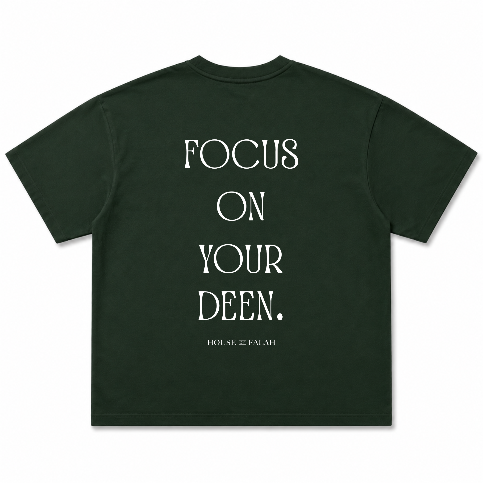 Focus On Deen Oversized Tee | Green