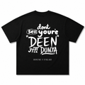 Deen > Dunya Oversized Tee | Black