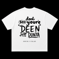 Deen > Dunya Oversized Tee | White