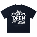 Deen > Dunya Oversized Tee | Navy Blue