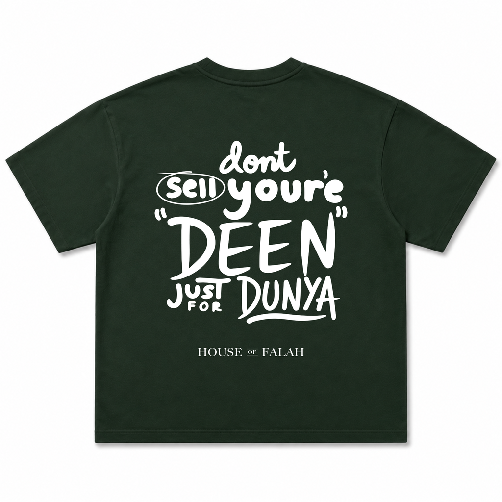Deen > Dunya Oversized Tee | Green