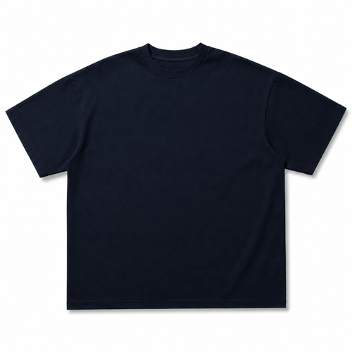 Deen > Dunya Oversized Tee | Navy Blue