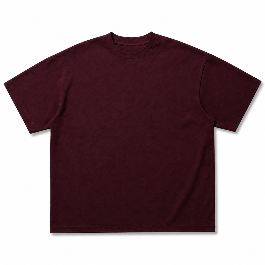 Deen > Dunya Oversized Tee | Maroon