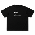 Sabr - Definition Oversized Tee | Black