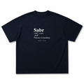Sabr - Definition Oversized Tee | Navy Blue